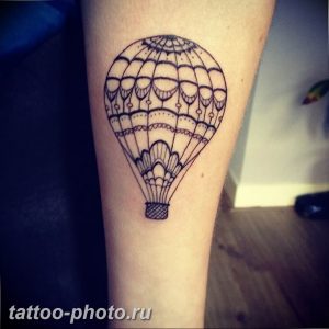 фото тату воздушный шар 22.12.2018 №267 - photo tattoo balloon - tattoo-photo.ru