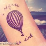фото тату воздушный шар 22.12.2018 №269 - photo tattoo balloon - tattoo-photo.ru