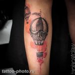 фото тату воздушный шар 22.12.2018 №282 - photo tattoo balloon - tattoo-photo.ru