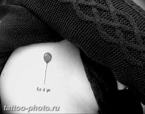 фото тату воздушный шар 22.12.2018 №288 - photo tattoo balloon - tattoo-photo.ru