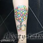 фото тату воздушный шар 22.12.2018 №294 - photo tattoo balloon - tattoo-photo.ru