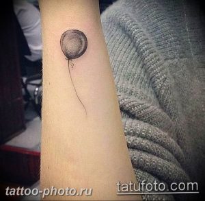 фото тату воздушный шар 22.12.2018 №295 - photo tattoo balloon - tattoo-photo.ru