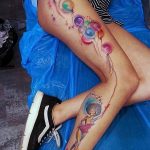 фото тату воздушный шар 22.12.2018 №301 - photo tattoo balloon - tattoo-photo.ru