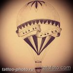 фото тату воздушный шар 22.12.2018 №303 - photo tattoo balloon - tattoo-photo.ru