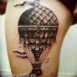 фото тату воздушный шар 22.12.2018 №310 - photo tattoo balloon - tattoo-photo.ru