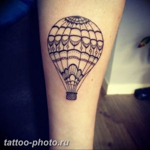 фото тату воздушный шар 22.12.2018 №311 - photo tattoo balloon - tattoo-photo.ru