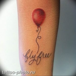 фото тату воздушный шар 22.12.2018 №317 - photo tattoo balloon - tattoo-photo.ru