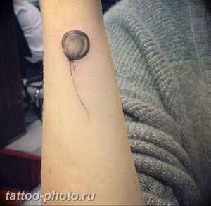 фото тату воздушный шар 22.12.2018 №324 - photo tattoo balloon - tattoo-photo.ru