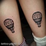 фото тату воздушный шар 22.12.2018 №327 - photo tattoo balloon - tattoo-photo.ru