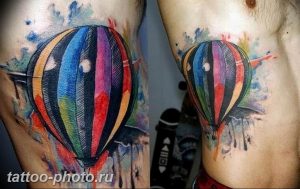 фото тату воздушный шар 22.12.2018 №338 - photo tattoo balloon - tattoo-photo.ru