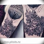 фото тату воздушный шар 22.12.2018 №346 - photo tattoo balloon - tattoo-photo.ru