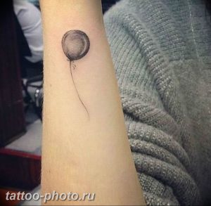 фото тату воздушный шар 22.12.2018 №350 - photo tattoo balloon - tattoo-photo.ru