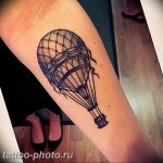 фото тату воздушный шар 22.12.2018 №370 - photo tattoo balloon - tattoo-photo.ru