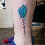 фото тату воздушный шар 22.12.2018 №378 - photo tattoo balloon - tattoo-photo.ru