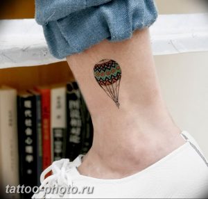 фото тату воздушный шар 22.12.2018 №380 - photo tattoo balloon - tattoo-photo.ru