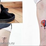 фото тату воздушный шар 22.12.2018 №397 - photo tattoo balloon - tattoo-photo.ru