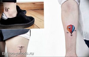 фото тату воздушный шар 22.12.2018 №397 - photo tattoo balloon - tattoo-photo.ru