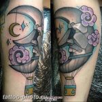 фото тату воздушный шар 22.12.2018 №402 - photo tattoo balloon - tattoo-photo.ru