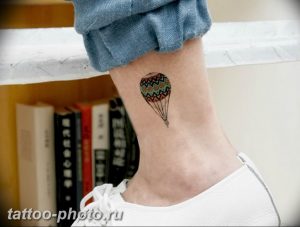 фото тату воздушный шар 22.12.2018 №411 - photo tattoo balloon - tattoo-photo.ru
