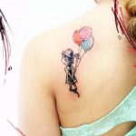 фото тату воздушный шар 22.12.2018 №424 - photo tattoo balloon - tattoo-photo.ru