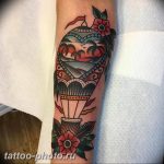 фото тату воздушный шар 22.12.2018 №434 - photo tattoo balloon - tattoo-photo.ru