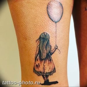 фото тату воздушный шар 22.12.2018 №438 - photo tattoo balloon - tattoo-photo.ru