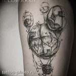 фото тату воздушный шар 22.12.2018 №461 - photo tattoo balloon - tattoo-photo.ru