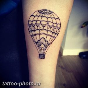 фото тату воздушный шар 22.12.2018 №472 - photo tattoo balloon - tattoo-photo.ru