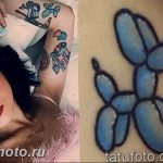 фото тату воздушный шар 22.12.2018 №481 - photo tattoo balloon - tattoo-photo.ru