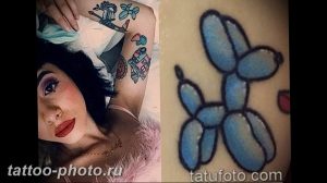 фото тату воздушный шар 22.12.2018 №481 - photo tattoo balloon - tattoo-photo.ru