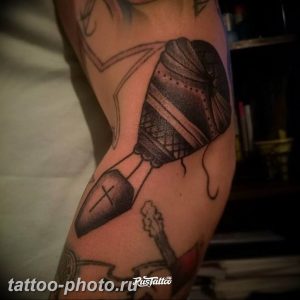 фото тату воздушный шар 22.12.2018 №484 - photo tattoo balloon - tattoo-photo.ru