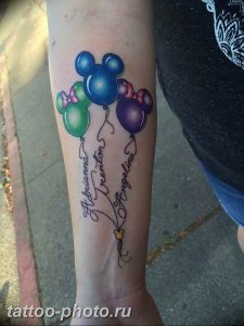 фото тату воздушный шар 22.12.2018 №485 - photo tattoo balloon - tattoo-photo.ru
