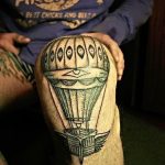 фото тату воздушный шар 22.12.2018 №510 - photo tattoo balloon - tattoo-photo.ru