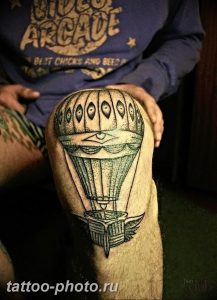 фото тату воздушный шар 22.12.2018 №510 - photo tattoo balloon - tattoo-photo.ru
