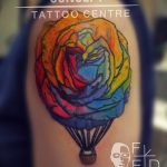 фото тату воздушный шар 22.12.2018 №511 - photo tattoo balloon - tattoo-photo.ru