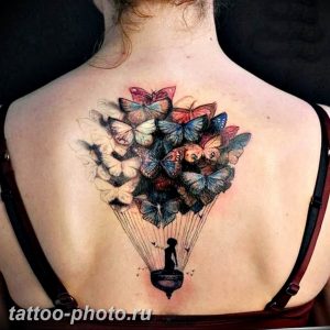 фото тату воздушный шар 22.12.2018 №518 - photo tattoo balloon - tattoo-photo.ru