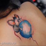 фото тату воздушный шар 22.12.2018 №523 - photo tattoo balloon - tattoo-photo.ru