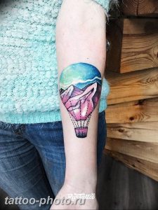 фото тату воздушный шар 22.12.2018 №533 - photo tattoo balloon - tattoo-photo.ru