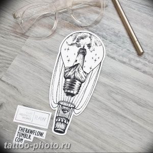 фото тату воздушный шар 22.12.2018 №539 - photo tattoo balloon - tattoo-photo.ru