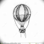 фото тату воздушный шар 22.12.2018 №540 - photo tattoo balloon - tattoo-photo.ru
