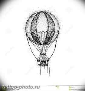 фото тату воздушный шар 22.12.2018 №540 - photo tattoo balloon - tattoo-photo.ru