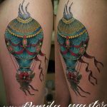 фото тату воздушный шар 22.12.2018 №543 - photo tattoo balloon - tattoo-photo.ru