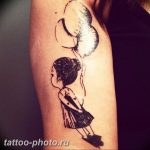 фото тату воздушный шар 22.12.2018 №553 - photo tattoo balloon - tattoo-photo.ru