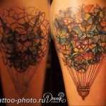 фото тату воздушный шар 22.12.2018 №559 - photo tattoo balloon - tattoo-photo.ru