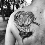 фото тату воздушный шар 22.12.2018 №565 - photo tattoo balloon - tattoo-photo.ru