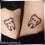 фото тату зуб 23.12.2018 №026 - photo tattoo tooth - tattoo-photo.ru