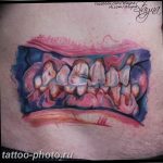 фото тату зуб 23.12.2018 №051 - photo tattoo tooth - tattoo-photo.ru
