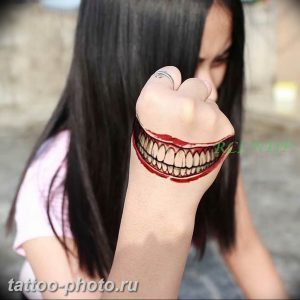 фото тату зуб 23.12.2018 №104 - photo tattoo tooth - tattoo-photo.ru
