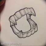 фото тату зуб 23.12.2018 №130 - photo tattoo tooth - tattoo-photo.ru