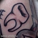 фото тату зуб 23.12.2018 №155 - photo tattoo tooth - tattoo-photo.ru